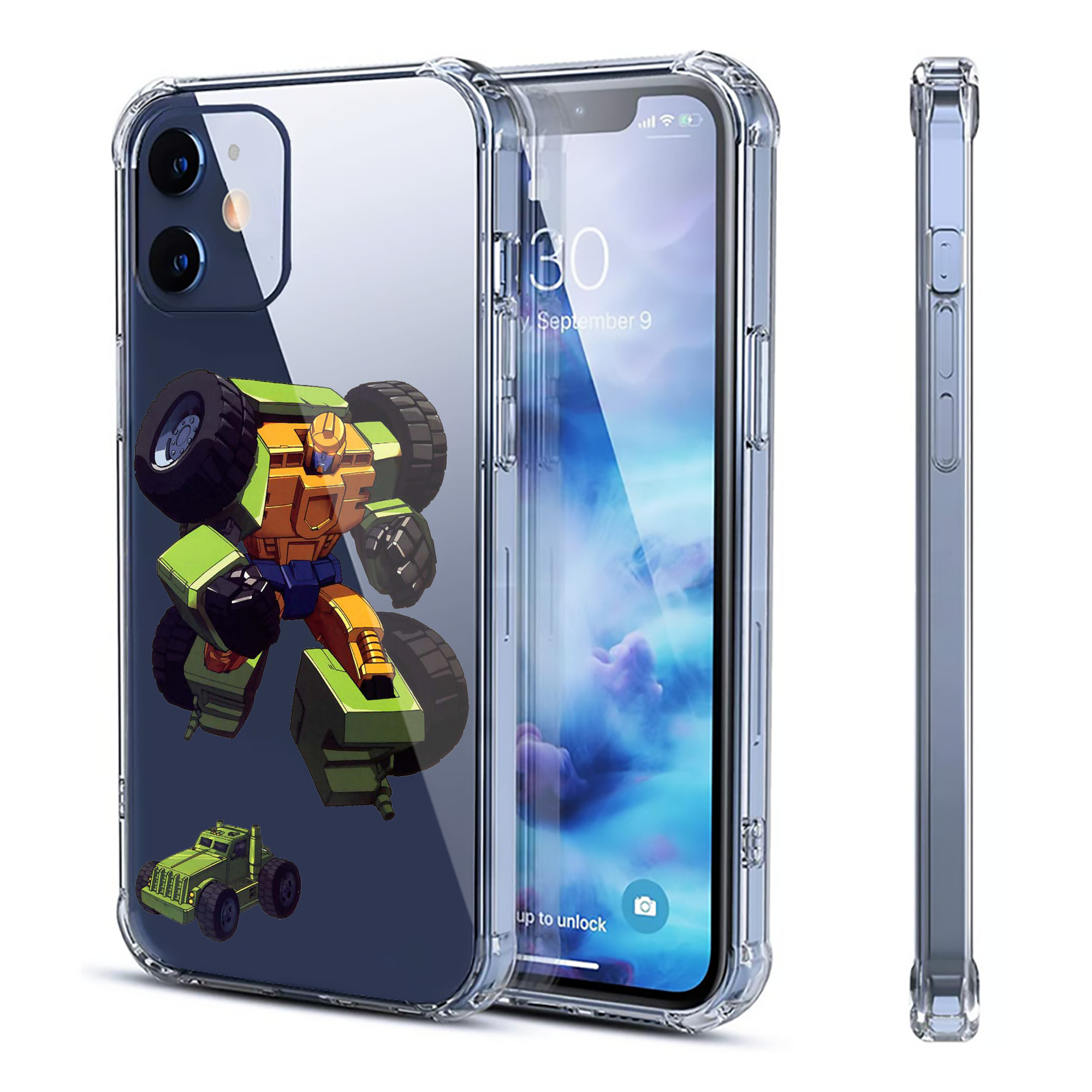 （画像用）  【iPhone 12シリーズ対応】透明スマホケース（クリアソフトケース）